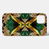 iPhone 13 Case-Mate with Jamaica Colors iPhoneケース (裏面 (横))