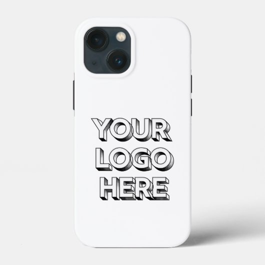 iPhone 13 Miniケースにロゴを表示 Case-Mate iPhoneケース (裏面)