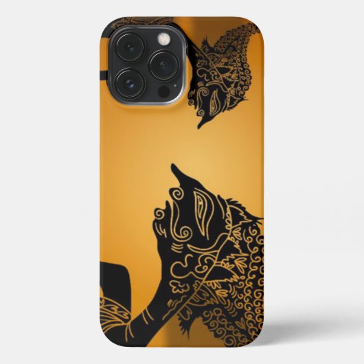 IPhone 13 Pro最大ケースWayang iPhoneケース (裏面)