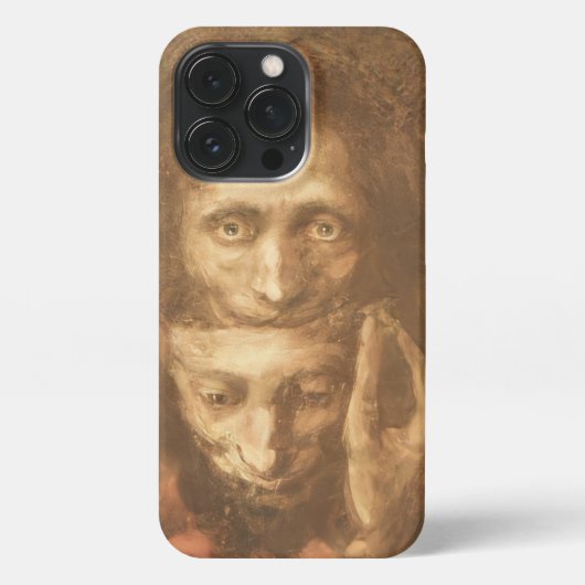 iPhone 13 Pro Case Men Halloween  iPhoneケース (裏面)