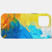 iphone 13 pro maxのウクライナカラーのケース Case-Mate iPhoneケース (裏面 (横))