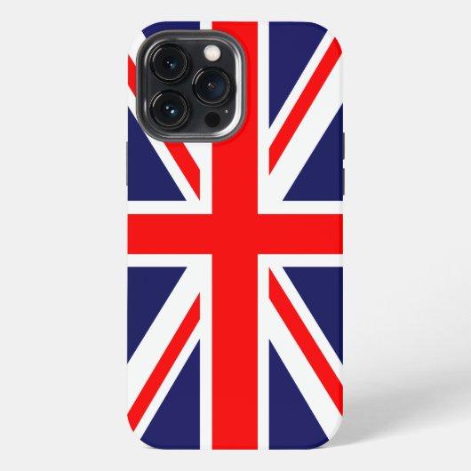 iPhone 13 Pro Max ケース ユニオンジャック イギリス国旗 (裏面)