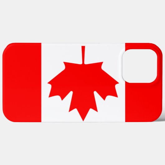 IPhone 13 Pro Max、セルケース、カナダ国旗のロゴ Case-Mate iPhoneケース (裏面 (横))