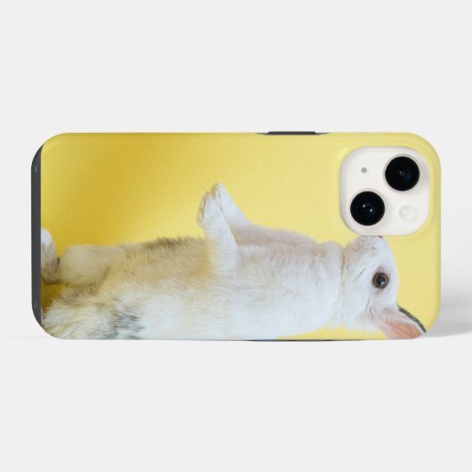 iphone 14うさぎケース iPhoneケース (裏面横)