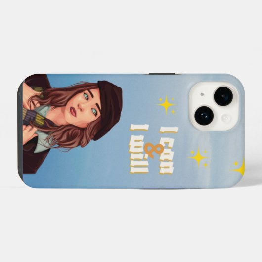 Iphone 14のカバーケース iPhoneケース (裏面横)