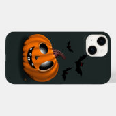 Iphone 14カボチャ付きハロウィンおもしろいケース Case-Mate iPhoneケース (裏面 (横))