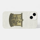 iPhone 14ケースのTSSシールドバッジのロゴ iPhoneケース (裏面横)