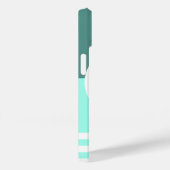 iPhone 14ケースハロー子猫ホワイト&グリーンカラー Case-Mate iPhoneケース (裏面 / 右)