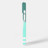 iPhone 14ケースハロー子猫ホワイト&グリーンカラー Case-Mate iPhoneケース (裏面 / 左)