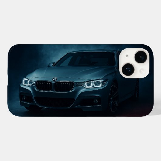 iPhone 14ケース用のクールなBMWの画像 Case-Mate iPhoneケース (裏面 (横))