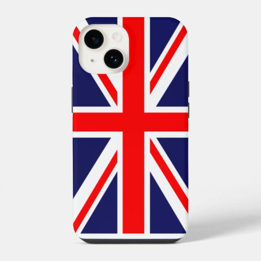 iPhone 14ケース ユニオンジャック フラグ iPhoneケース (裏面)