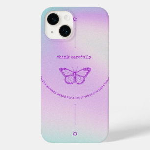iPhone 14ケース – 反射型バタフライ Case-Mate iPhone 14ケース