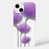 iPhone 14ケース – 紫色の花 Case-Mate iPhoneケース (裏面)
