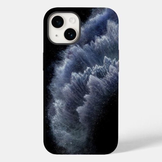 iphone 14ケース、黒ケース Case-Mate iPhoneケース (裏面)