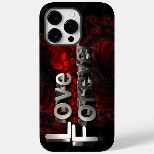 iphone 14ケースmax pro love forever Case-Mate iPhoneケース (裏面)