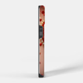 iPhone 14タフケース、光沢のあるハート愛 iPhoneケース (右側面)