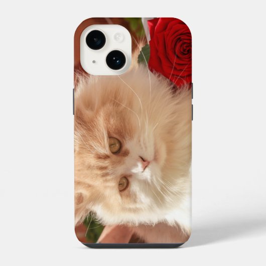 iPhone 14タフケース、光沢 iPhoneケース (裏面)