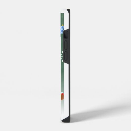 iPhone 14タフケース、光沢 iPhoneケース (左側面)