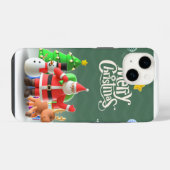 iPhone 14タフケース、光沢 iPhoneケース (裏面横)