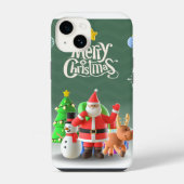 iPhone 14タフケース、光沢 iPhoneケース (裏面)