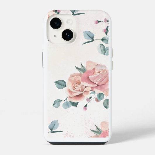 iPhone 14タフケース、光沢 iPhoneケース (裏面)