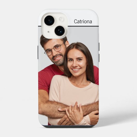 iPhone 14パーソナライズされたケース iPhoneケース (裏面)