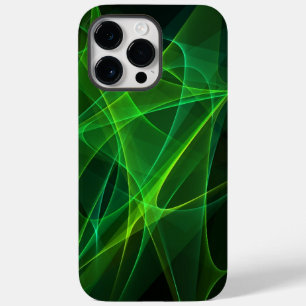 iphone 14抽象芸術ブラックグリーンケースマックスプロ Case-Mate iPhone 14 pro maxケース