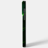 iphone 14抽象芸術ブラックグリーンケースマックスプロ Case-Mate iPhoneケース (裏面 / 左)
