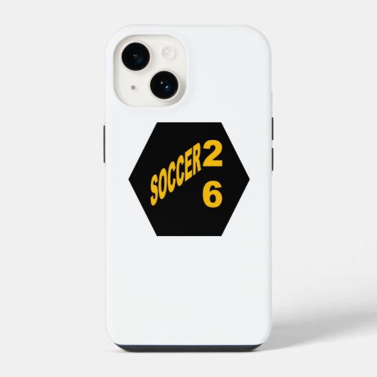 iPhone 14 カバー サッカー 26 (裏面)