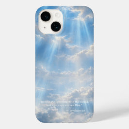 iPhone 14 カバー • 聖句と輝く雲