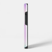 iPhone 14 カース - 反射蝶々デザイン iPhoneケース (左側面)