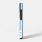 iPhone 14 ケース ハローキティ 白と青のカラー (左側面)