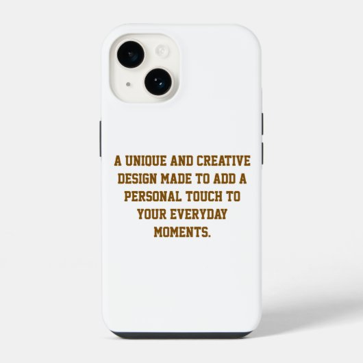 iPhone 14 タフケース オリジナルデザイン iPhoneケース (裏面)