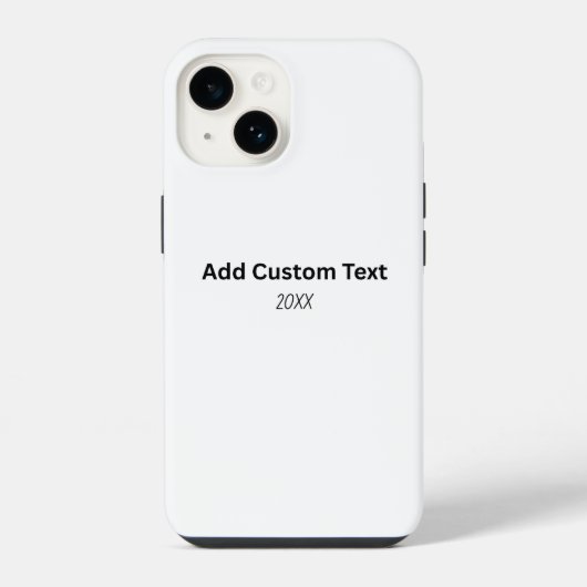 iPhone 14 タフケース オリジナルデザイン iPhoneケース (裏面)