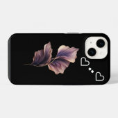 iPhone 14 抽象的なスマホケース iPhoneケース (裏面横)