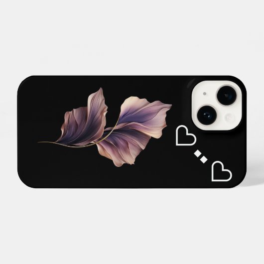 Iphone 14 abstract phone case iPhoneケース (裏面横)