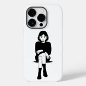 iphone 14 Case-Mate iPhone 14 Pro美少女 Case-Mate iPhoneケース (裏面)
