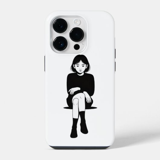 iphone 14 Case-Mate iPhone 14 Pro美少女 iPhoneケース (裏面)