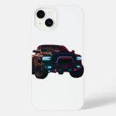 iPhone 14 Hülle Dodge TRX Neon Truck iPhoneケース (裏面)