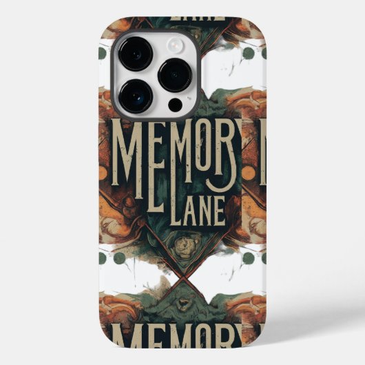 iPhone 14 Proケース – Memory Lane Edition Case-Mate iPhoneケース (裏面)