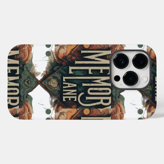 iPhone 14 Proケース – Memory Lane Edition Case-Mate iPhoneケース (裏面 (横))