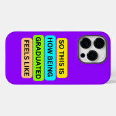 iPhone 14 proライトパープルケースSO_THIS_IS_HOW_BE Case-Mate iPhoneケース (裏面 (横))