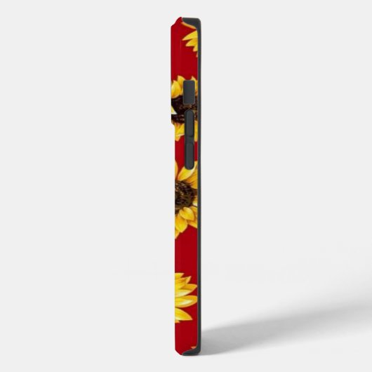 iPhone 14 Pro最大ケース用ひまわり花 Case-Mate iPhoneケース (裏面 / 左)