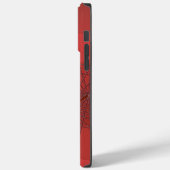 iPhone 14 Pro最大レッドアニメケースカバー女の子 Case-Mate iPhoneケース (裏面 / 左)