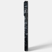 iPhone 14 Pro最大 |ブラック抽象芸術バックケース Case-Mate iPhoneケース (裏面 / 左)