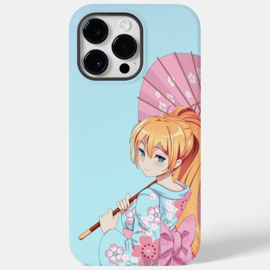 iPhone 14 Pro Maxアニメガールケースカバー Case-Mate iPhoneケース (裏面)