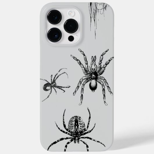 iPhone 14 Pro Maxケース ハロウィン – クモとお祭り Case-Mate iPhoneケース (裏面)