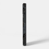 iPhone 14 Tough Case, Brillante - Dark Spiral iPhoneケース (左側面)