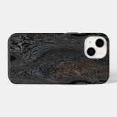 iPhone 14 Tough Case, Brillante - Dark Spiral iPhoneケース (裏面横)