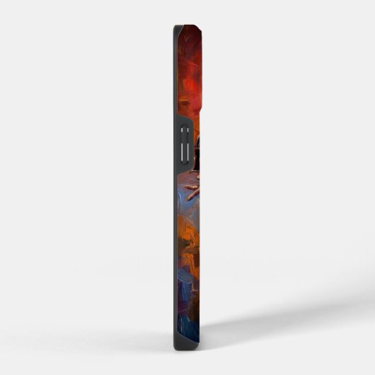 iPhone 14 Tough Case, Glossy iPhoneケース (右側面)